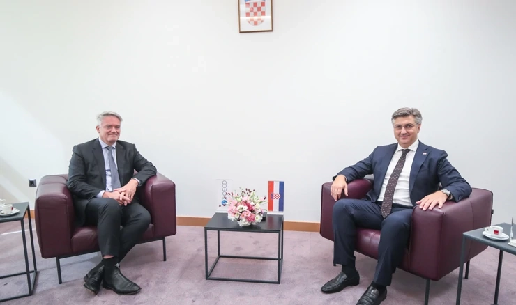 Mathias Cormann i Andrej Plenković