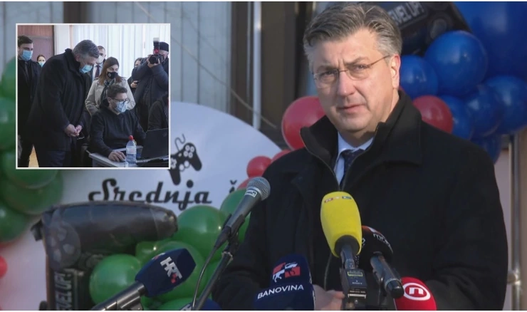 Premijer Plenković u Novskoj