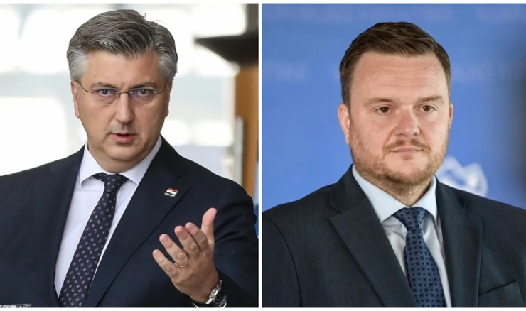 Premijer Plenković i ministar Primorac