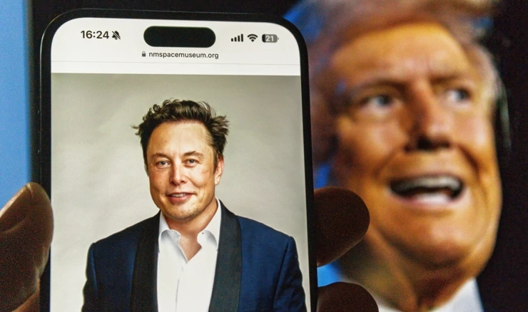 Elon Musk i Donald Trump
