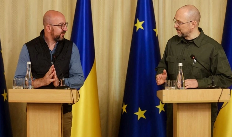 Charles Michel i Denis Šmihalj 