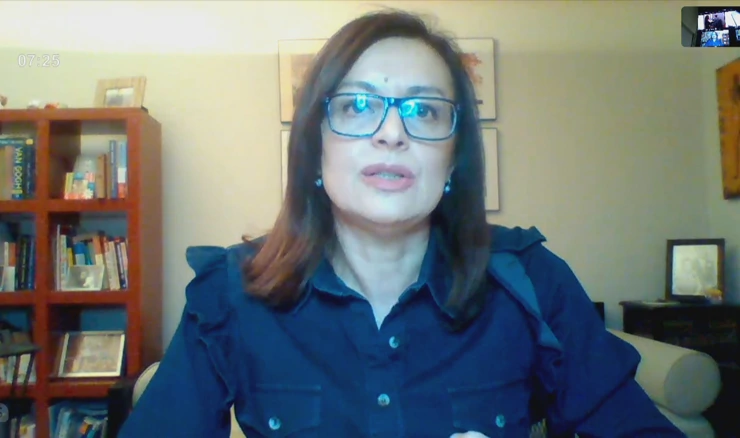Branka Slavica, dopisnica HRT-a iz Washingtona u emisiji Dobro jutro, Hrvatska