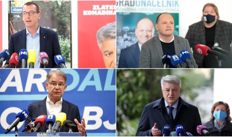 Drugi krug za gradonačelnika i župana