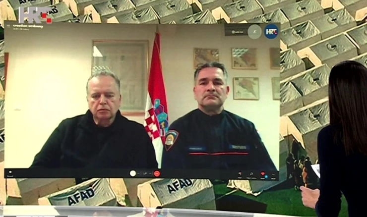 Hrvoje Cvitanović i Branimir Maretić u Dnevniku HTV-a