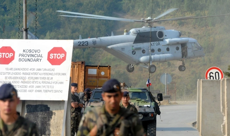 Pripadnici KFOR-a na Kosovu