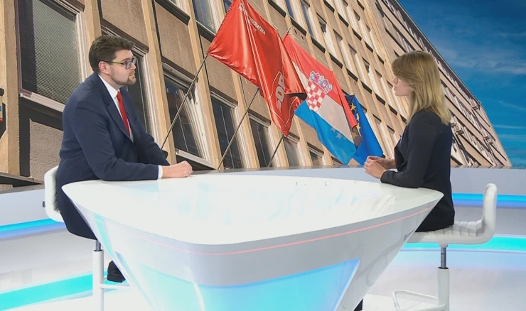 Grbin u Dnevniku HTV-a