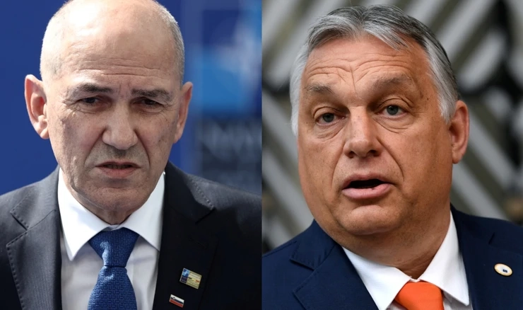 Janez Janša i Viktor Orban