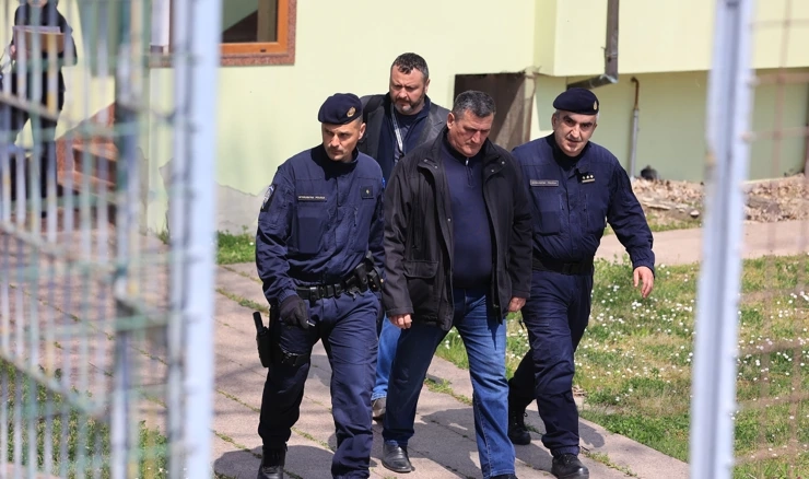 Uhićenje Zlatka Pinjuha u travnju 2022. 