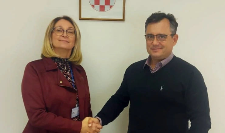 Primopredaja dužnosti - Damir Vanđelić i Snežana Penović