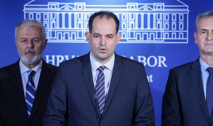 Katičić, Malenica i Sanader obratili se medijima nakon izbora ustavnih sudaca 