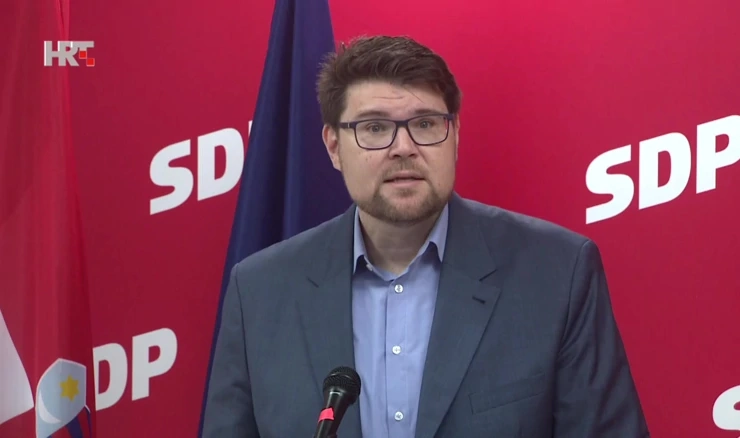 Predsjednik SDP-a Peđa Grbin