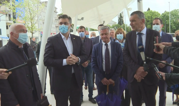 Premijer Plenković u Šibeniku