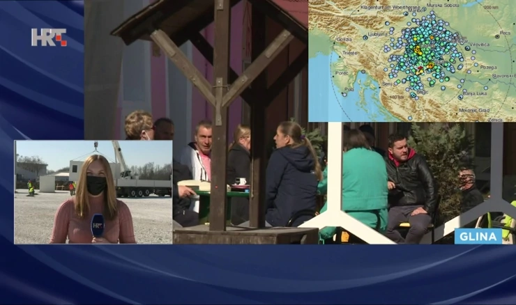 Potres kod Gline osjetio se u široj okolici