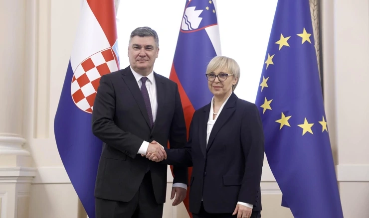 Zoran Milanović i Nataša Pirc Musar
