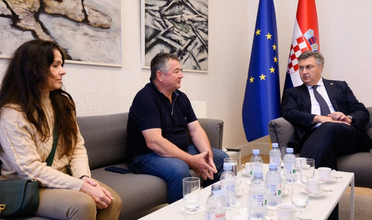 Premijer Plenković razgovarao s obitelji kapetana Marka Bekavca 