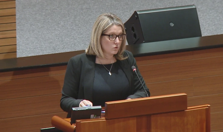 Jasna Vojnić u Saboru