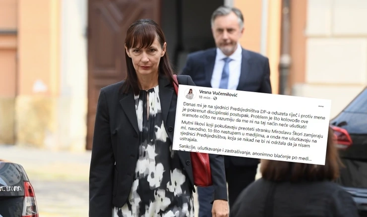 Vesna Vučemilović na Facebooku je iznijela svoju stranu priče