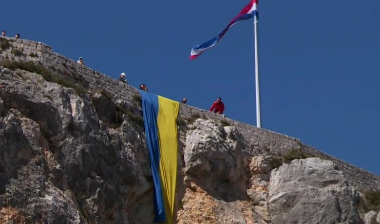 Mali Ukrajinci na izletu u Kninu