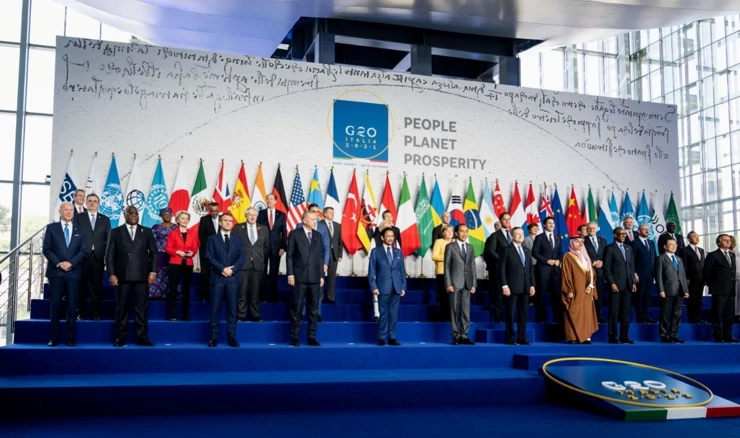 Čelnici na summitu G20
