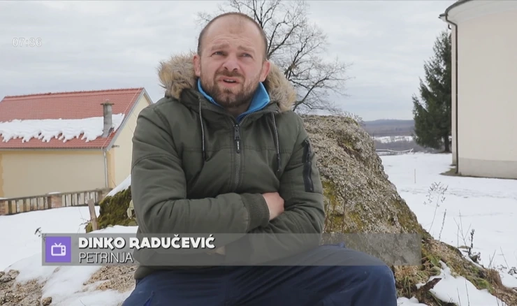 Dinko Radučević, Petrinja