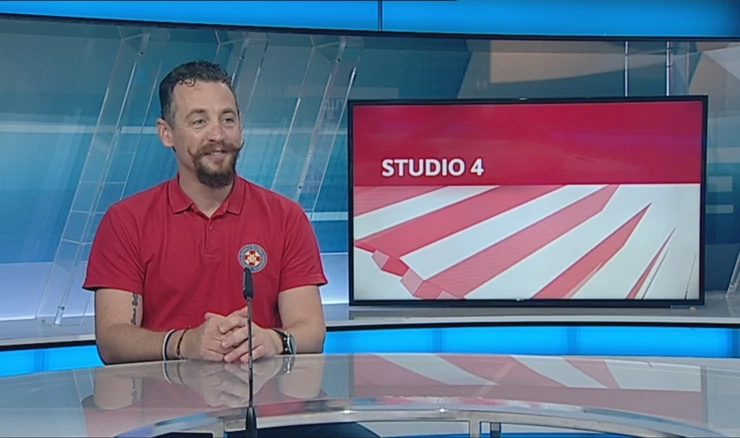 Josip Granić, pročelnik HGSS-a u Studiju 4 