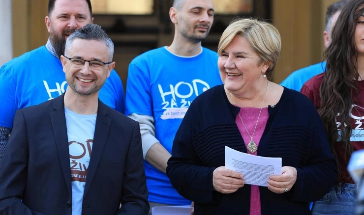 Predstavnici Hoda za život