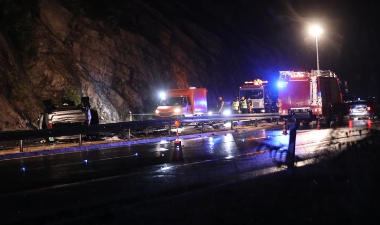 Sudar dva vozila na autocesti A1 kod izlaza Ravča u smjeru Dubrovnika