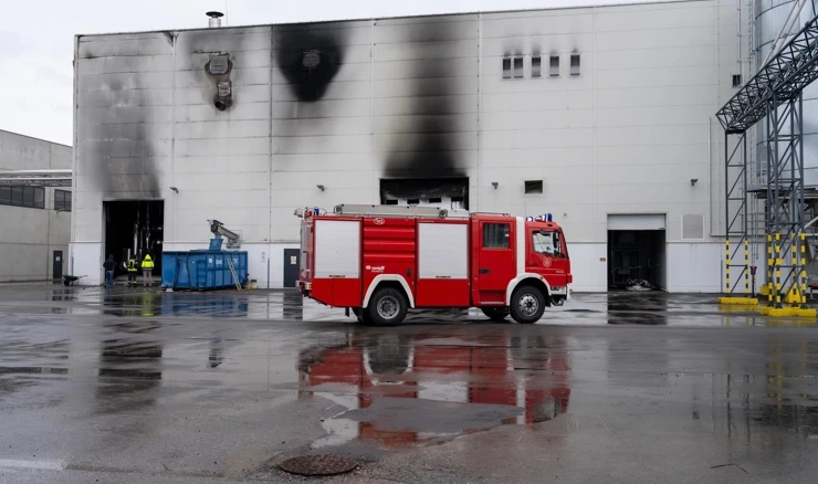 U ogulinskoj tvornici parketa Bjelin nedavno je izbio požar
