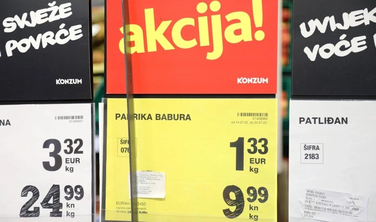 Dvojno iskazivanje cijena, ilustracija