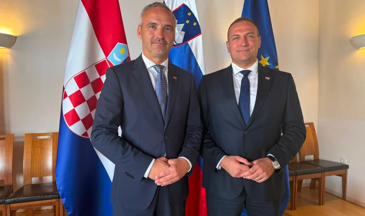 Vlajčić je bio na bilateralnom sastanku sa slovenskim ministrom poljoprivrede Janezom Ciglerom Kraljem