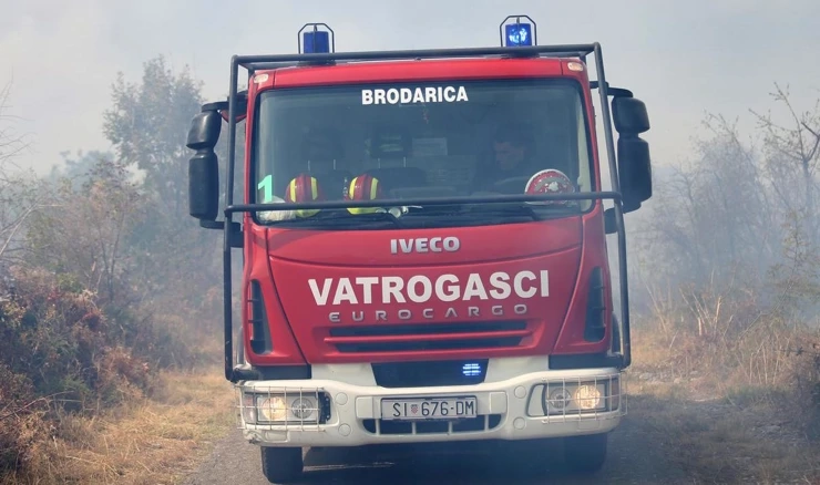 Vatrogasci, arhivska fotografija