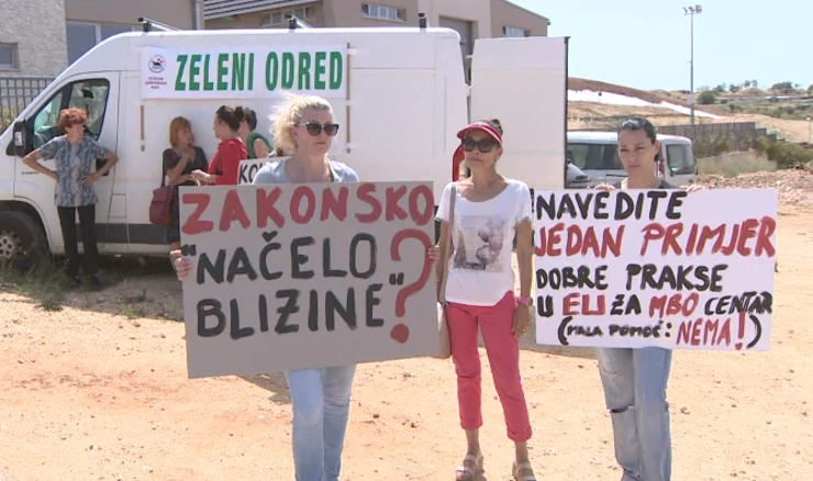 Prosvjed na Kaštijunu