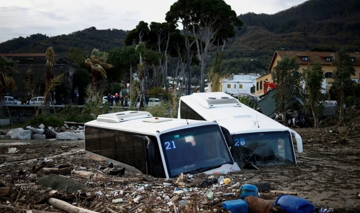 Klizište na talijanskom otoku Ischia