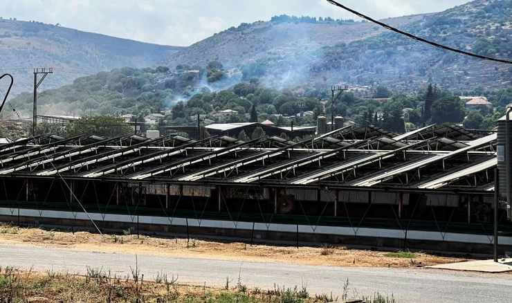 Dim na izraelskoj strani granice s Libanonom nakon napada dronom iz Libanona