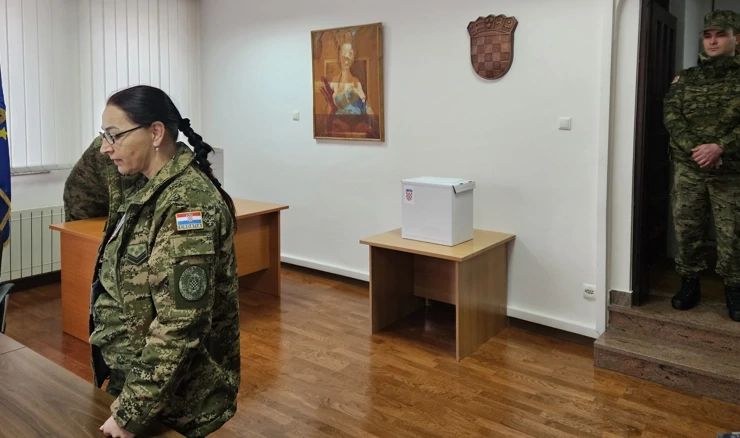 Pripadnici OSRH u misijama glasuju u veleposlanstvima RH