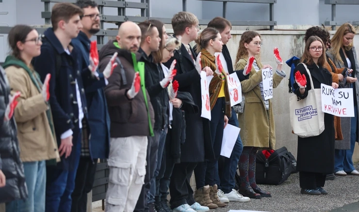 Zagreb: Mirna akcija solidarnosti 
