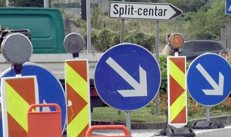 Počela gradnja zapadne rampe na ulazu u Split