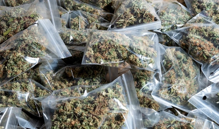 Marihuana za prodaju, ilustracija