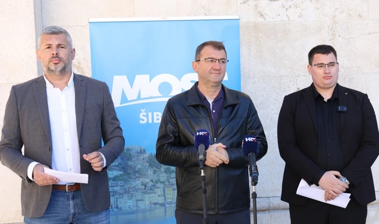  Šibenik: Konferencija za medije stranke Most