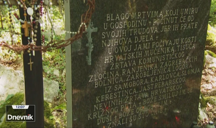 Počast žrtvama Jazovke