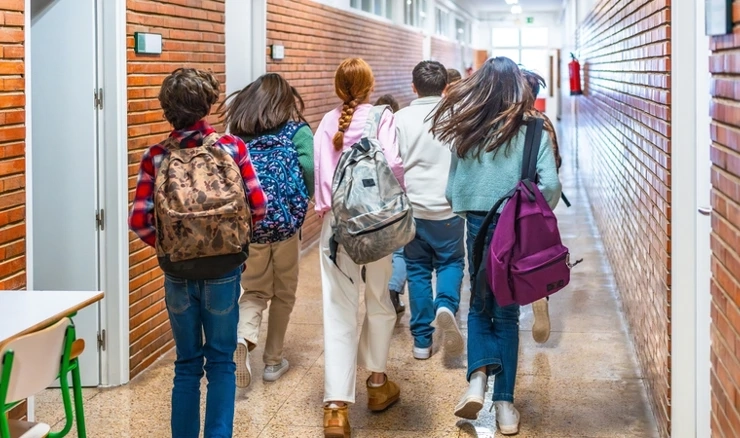 Učenici, ilustracija