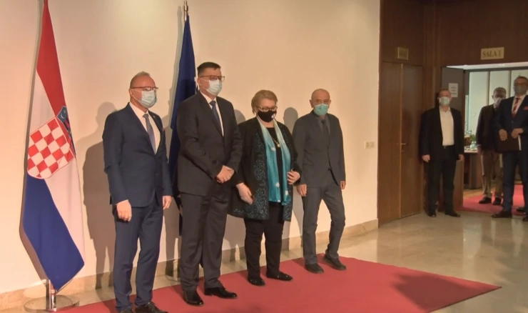 Ministar Grlić Radman u službenom posjetu BiH