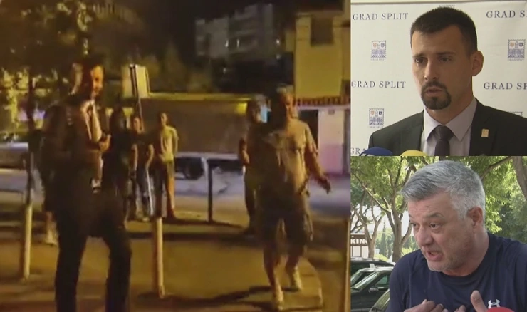 Sukob oko parkirališta na Gripama, ilustracija