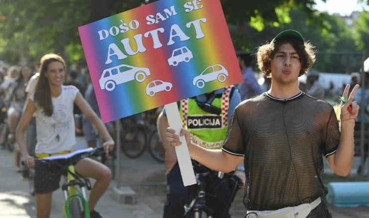 Pride Ride u Zagrebu