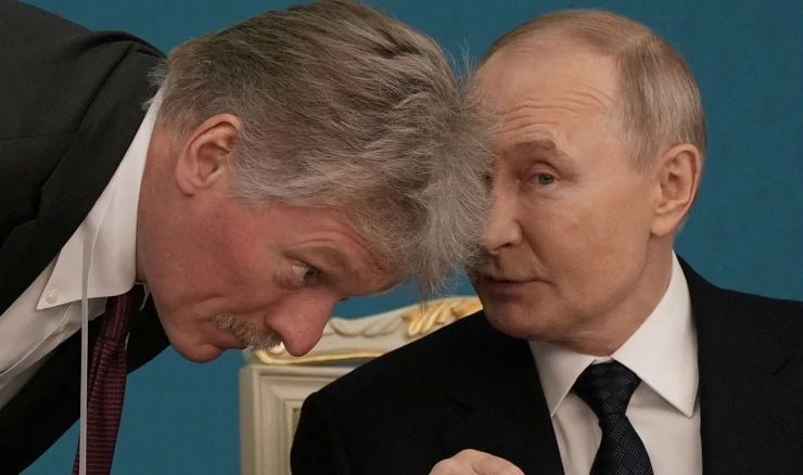 Peskov i Putin
