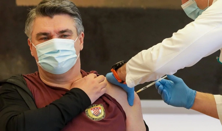 Milanović primio cjepivo protiv koronavirusa, arhivska fotografija