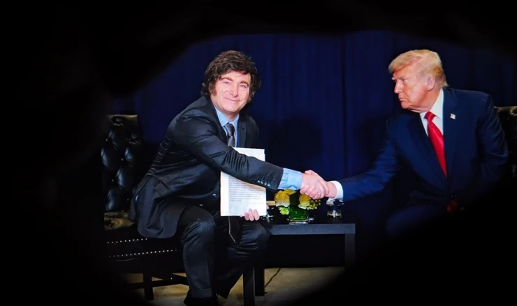 Javier Milei i Donald Trump