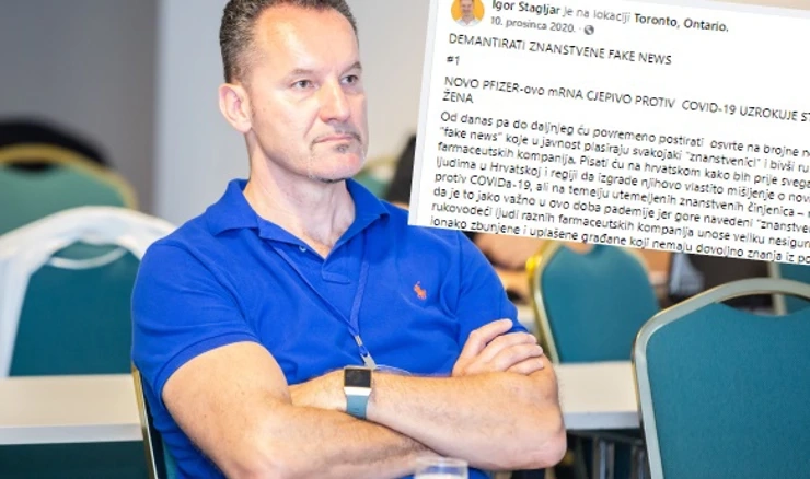 Igor Štagljar demantira lažne vijesti o cjepivu