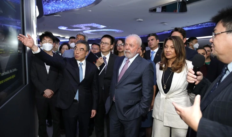 Luiz Inácio Lula da Silva u Šangaju