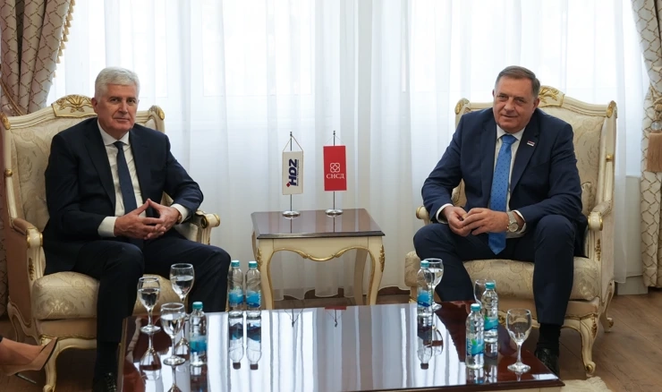 Dragan Čović i Milorad Dodik u Mostaru o položaju Hrvata u BiH